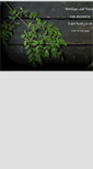 Mobile Screenshot of moringaleafpowder.co.za