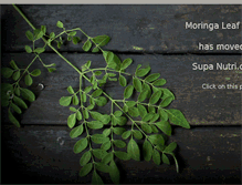 Tablet Screenshot of moringaleafpowder.co.za